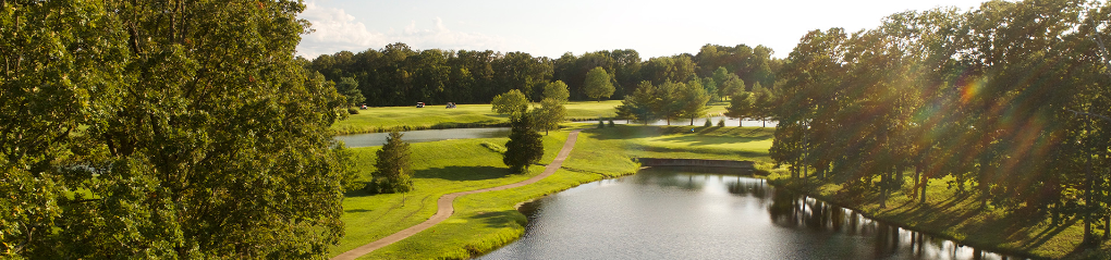 view of lake at Mystic Oak Golf Course